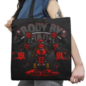 Body by Wade Exclusive - Tote Bag Tote Bag RIPT Apparel 18x18 / Black