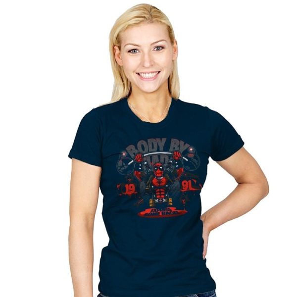 Body by Wade Exclusive - Womens T-Shirts RIPT Apparel Small / Navy