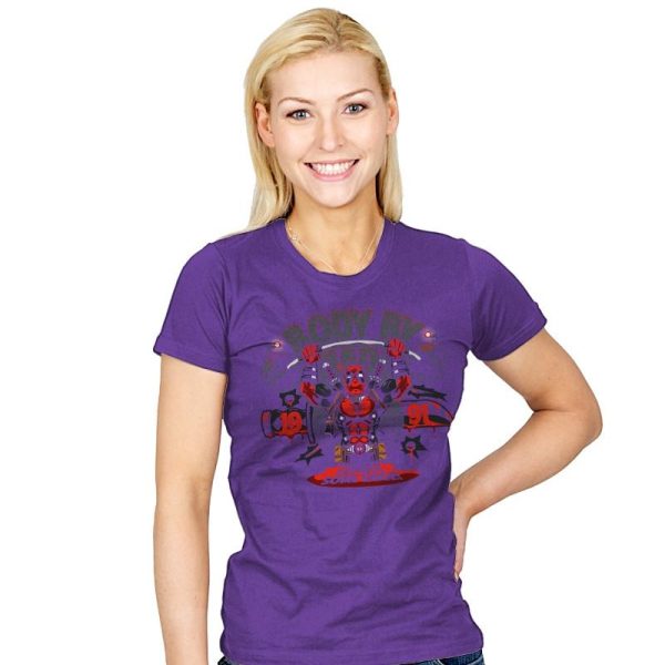Body by Wade Exclusive - Womens T-Shirts RIPT Apparel Small / Purple
