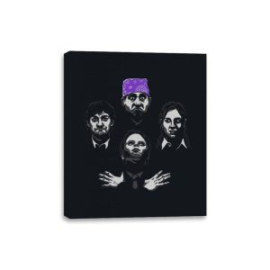 Bohemian Office - Shirt Club - Canvas Wraps Canvas Wraps RIPT Apparel 8x10 / Black
