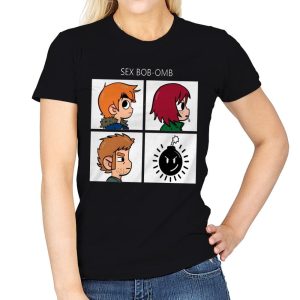 Bom-Ombs - Womens T-Shirts RIPT Apparel Small / Black