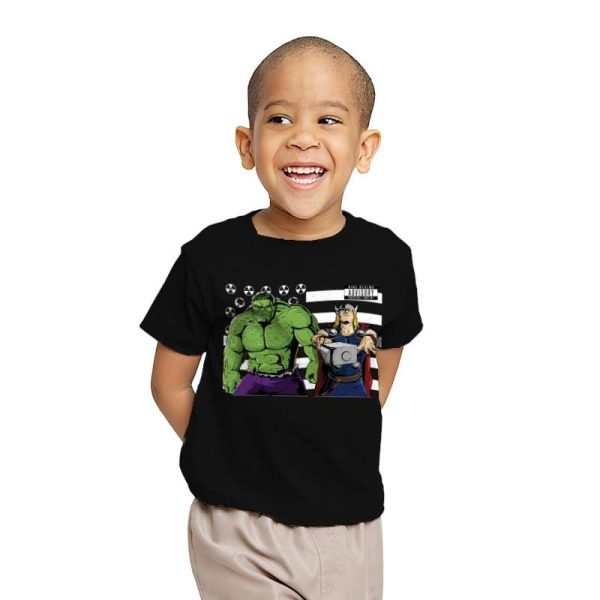Bombs Over Asgard - Best Seller - Youth T-Shirts RIPT Apparel