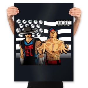 Bombs Over Outworld  - Prints Posters RIPT Apparel 18x24 / Black
