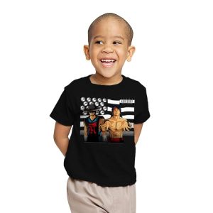 Bombs Over Outworld  - Youth T-Shirts RIPT Apparel X-small / Black