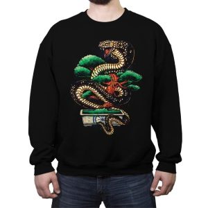 Bonsai Never Die - Crew Neck Sweatshirt Crew Neck Sweatshirt RIPT Apparel Small / Black