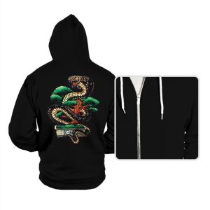 Bonsai Never Die - Hoodies Hoodies RIPT Apparel Small / Black