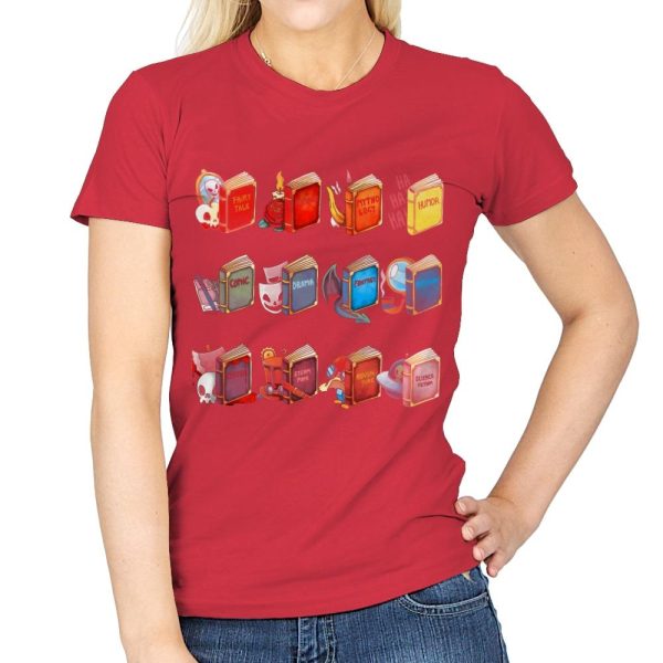 Books - Womens T-Shirts RIPT Apparel