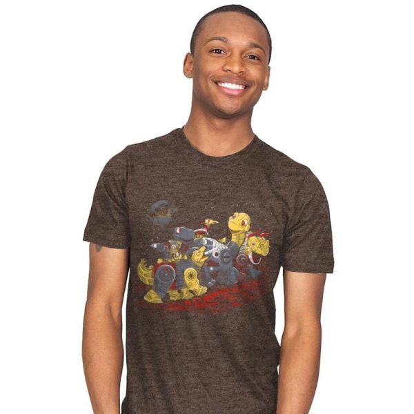 Bots Before Time - Best Seller - Mens T-Shirts RIPT Apparel 4x-large / Brown