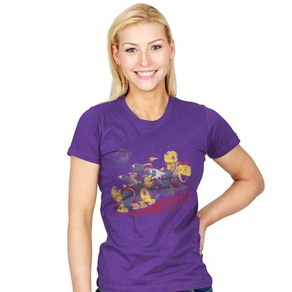 Bots Before Time - Best Seller - Womens T-Shirts RIPT Apparel Small / Purple