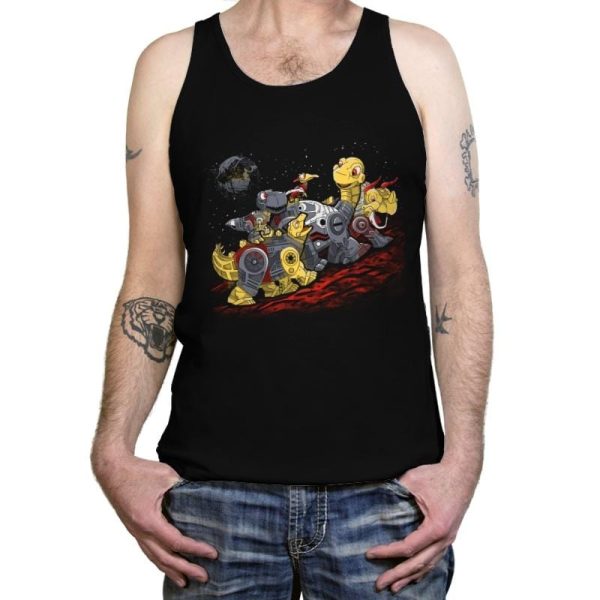 Bots Before Time - Tanktop Tanktop RIPT Apparel X-Small / Black
