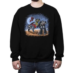Bots Cover - Crew Neck Sweatshirt Crew Neck Sweatshirt RIPT Apparel Small / Black