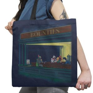 Bounty Hawks Exclusive - Tote Bag Tote Bag RIPT Apparel 18x18 / Navy