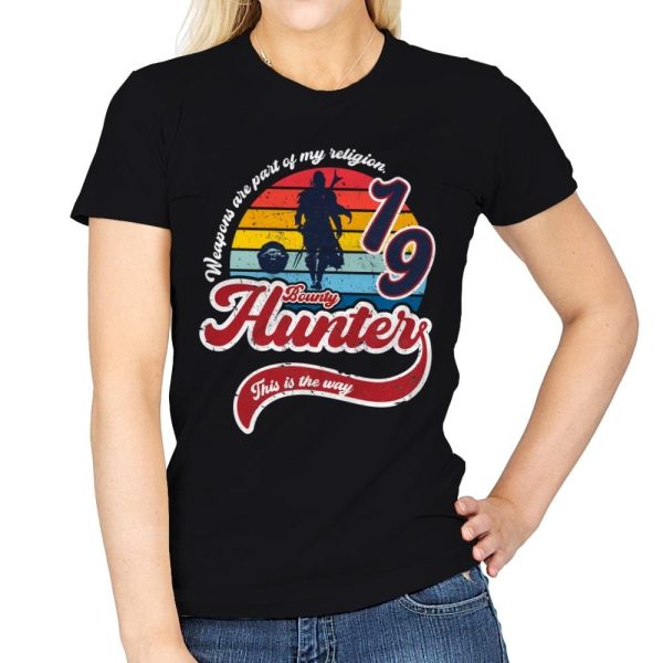 Bounty Hunter 19 - Womens T-Shirts RIPT Apparel Small / Black