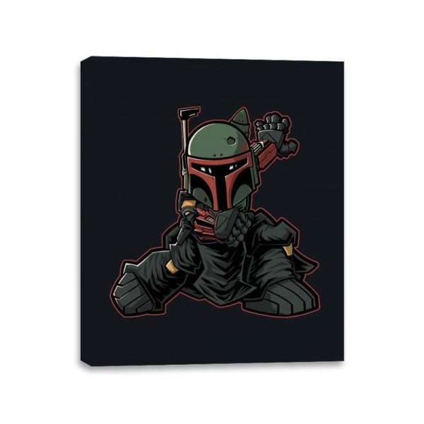 Bountyman - Canvas Wraps Canvas Wraps RIPT Apparel 11x14 / Black