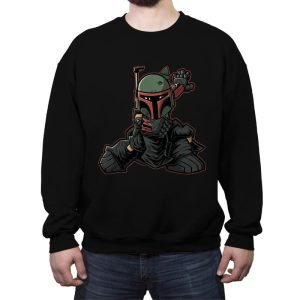 Bountyman - Crew Neck Sweatshirt Crew Neck Sweatshirt RIPT Apparel Small / Black