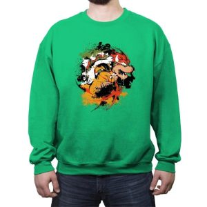 Bow Down - Graffitees - Crew Neck Sweatshirt Crew Neck Sweatshirt RIPT Apparel