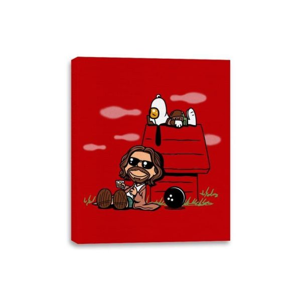 Bowling Nuts - Canvas Wraps Canvas Wraps RIPT Apparel 8x10 / Red