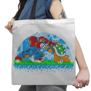 Bowser Buster Exclusive - Tote Bag Tote Bag RIPT Apparel 18x18