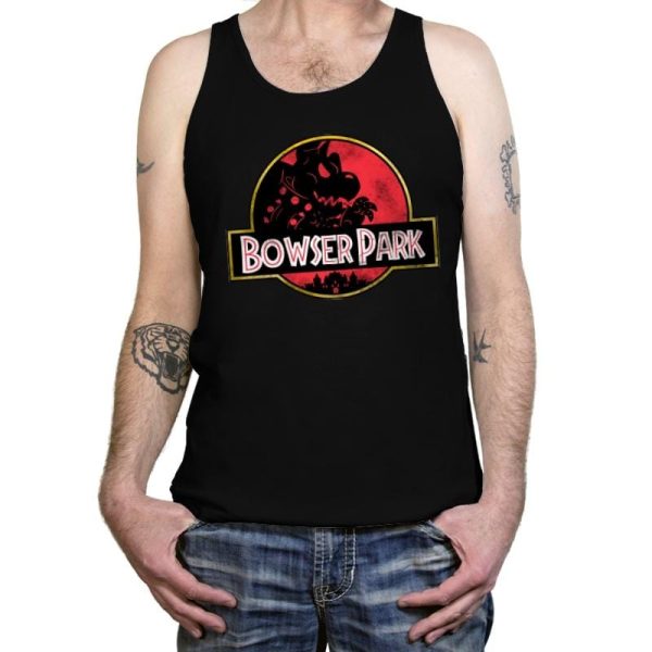Bowser Park - Tanktop Tanktop RIPT Apparel X-Small / Black