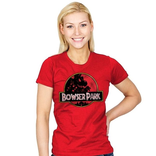 Bowser Park - Womens T-Shirts RIPT Apparel Small / Red