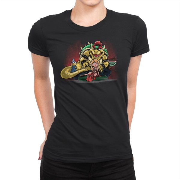 Bowser the Hutt - Womens Premium T-Shirts RIPT Apparel Small / Black
