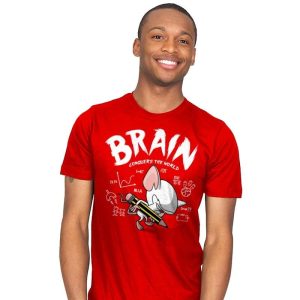 Brain Conquers The World! - Raffitees - Mens T-Shirts RIPT Apparel