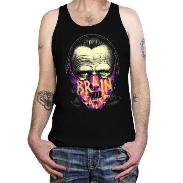 Brain Eater - Tanktop Tanktop RIPT Apparel X-Small / Black