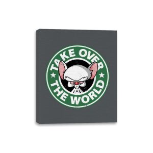 Brainbucks Coffee - Canvas Wraps Canvas Wraps RIPT Apparel 8x10 / Charcoal