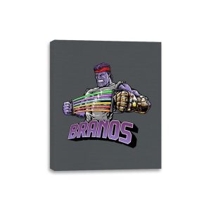 Branos - Canvas Wraps Canvas Wraps RIPT Apparel 8x10 / Charcoal