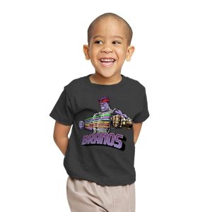 Branos - Youth T-Shirts RIPT Apparel X-small / Charcoal