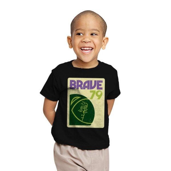Brave 79  - Youth T-Shirts RIPT Apparel X-small / Black
