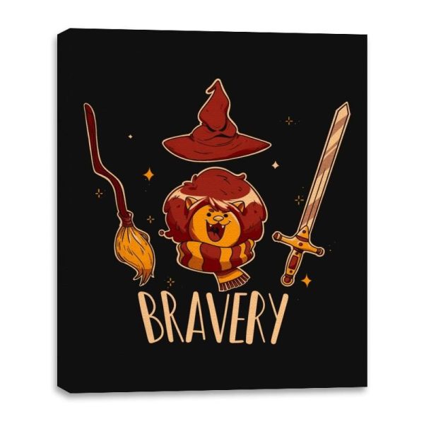 Bravery - Canvas Wraps Canvas Wraps RIPT Apparel