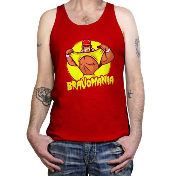 Bravomania - Tanktop Tanktop RIPT Apparel X-Small / Red