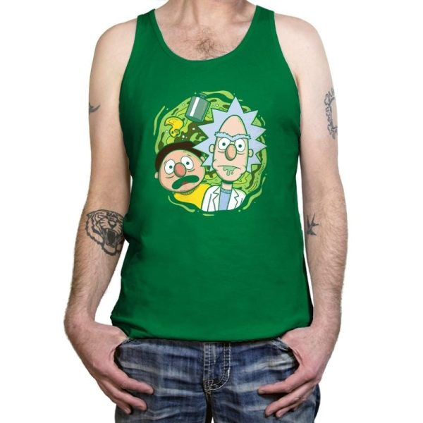 Brick and Mernie Exclusive - Tanktop Tanktop RIPT Apparel X-Small / Kelly