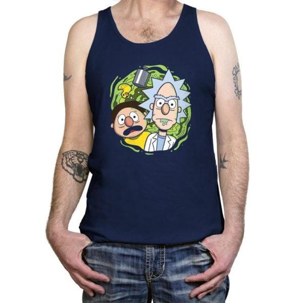 Brick and Mernie Exclusive - Tanktop Tanktop RIPT Apparel X-Small / Navy