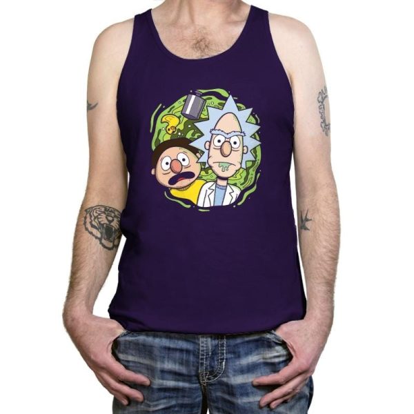 Brick and Mernie Exclusive - Tanktop Tanktop RIPT Apparel X-Small / Team Purple