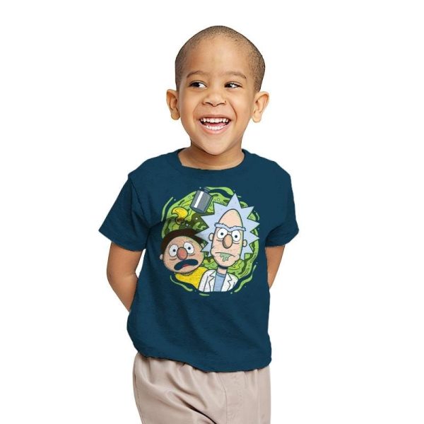 Brick and Mernie Exclusive - Youth T-Shirts RIPT Apparel X-small / Indigo