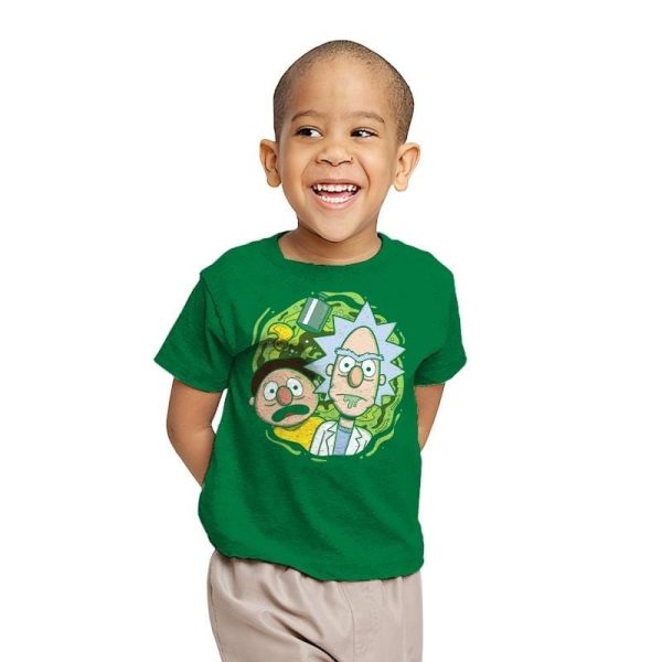 Brick and Mernie Exclusive - Youth T-Shirts RIPT Apparel X-small / Kelly