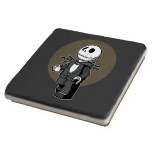 Brick Skellington Exclusive - Brick Tees - Coasters Coasters RIPT Apparel 1 Coaster / Charcoal