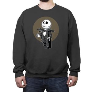 Brick Skellington Exclusive - Brick Tees - Crew Neck Sweatshirt Crew Neck Sweatshirt RIPT Apparel