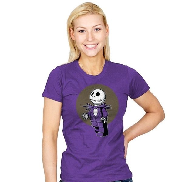 Brick Skellington Exclusive - Brick Tees - Womens T-Shirts RIPT Apparel Small / Purple