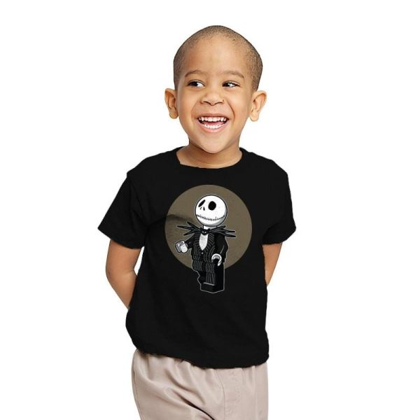 Brick Skellington Exclusive - Brick Tees - Youth T-Shirts RIPT Apparel X-small / Black