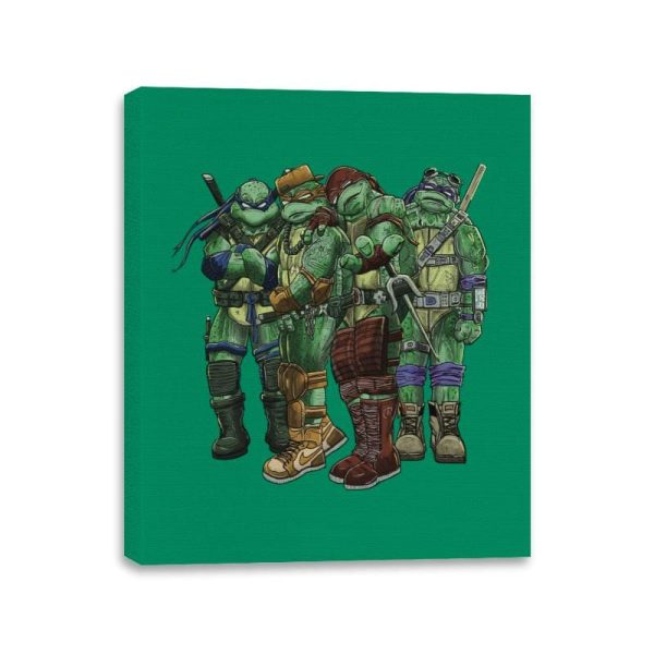 Bring it Shredder! - Canvas Wraps Canvas Wraps RIPT Apparel 11x14 / Kelly