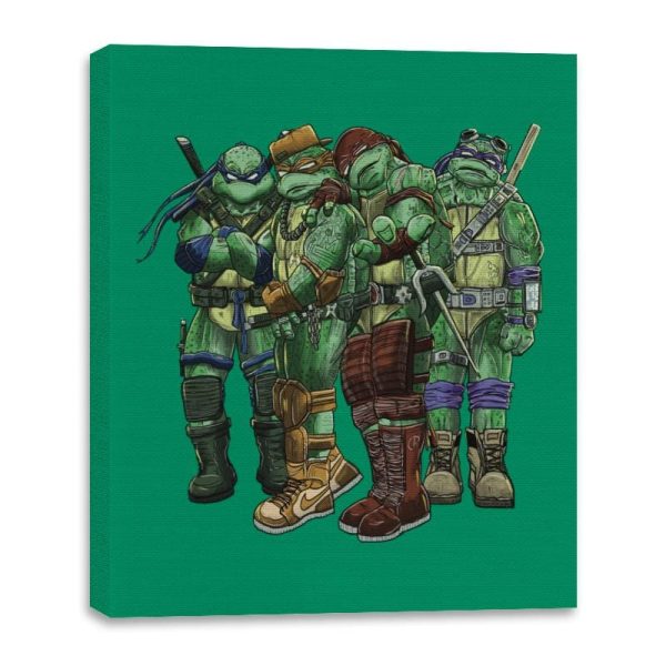 Bring it Shredder! - Canvas Wraps Canvas Wraps RIPT Apparel 16x20 / Kelly