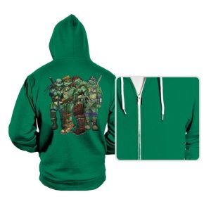 Bring it Shredder! - Hoodies Hoodies RIPT Apparel Small / Kelly