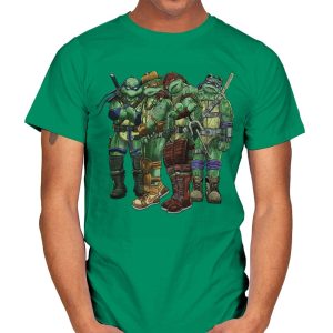 Bring it Shredder! - Mens T-Shirts RIPT Apparel Small / Kelly