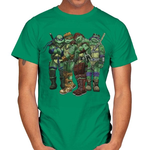 Bring it Shredder! - Mens T-Shirts RIPT Apparel Small / Kelly