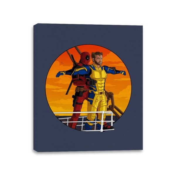 Brotanic  - Canvas Wraps Canvas Wraps RIPT Apparel 11x14 / Navy
