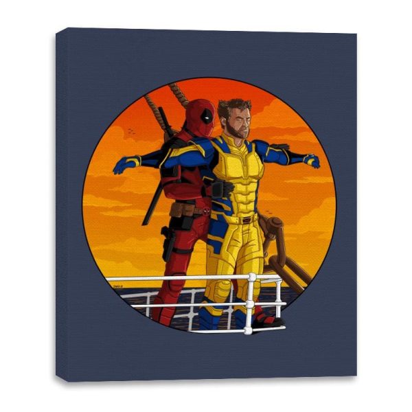 Brotanic  - Canvas Wraps Canvas Wraps RIPT Apparel 16x20 / Navy