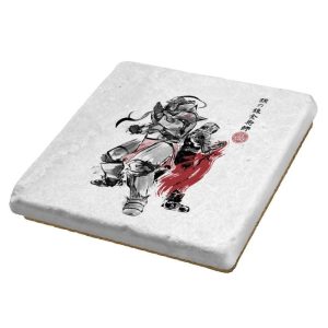 Brotherhood Sumi-E - Sumi Ink Wars - Coasters Coasters RIPT Apparel 1 Coaster / White